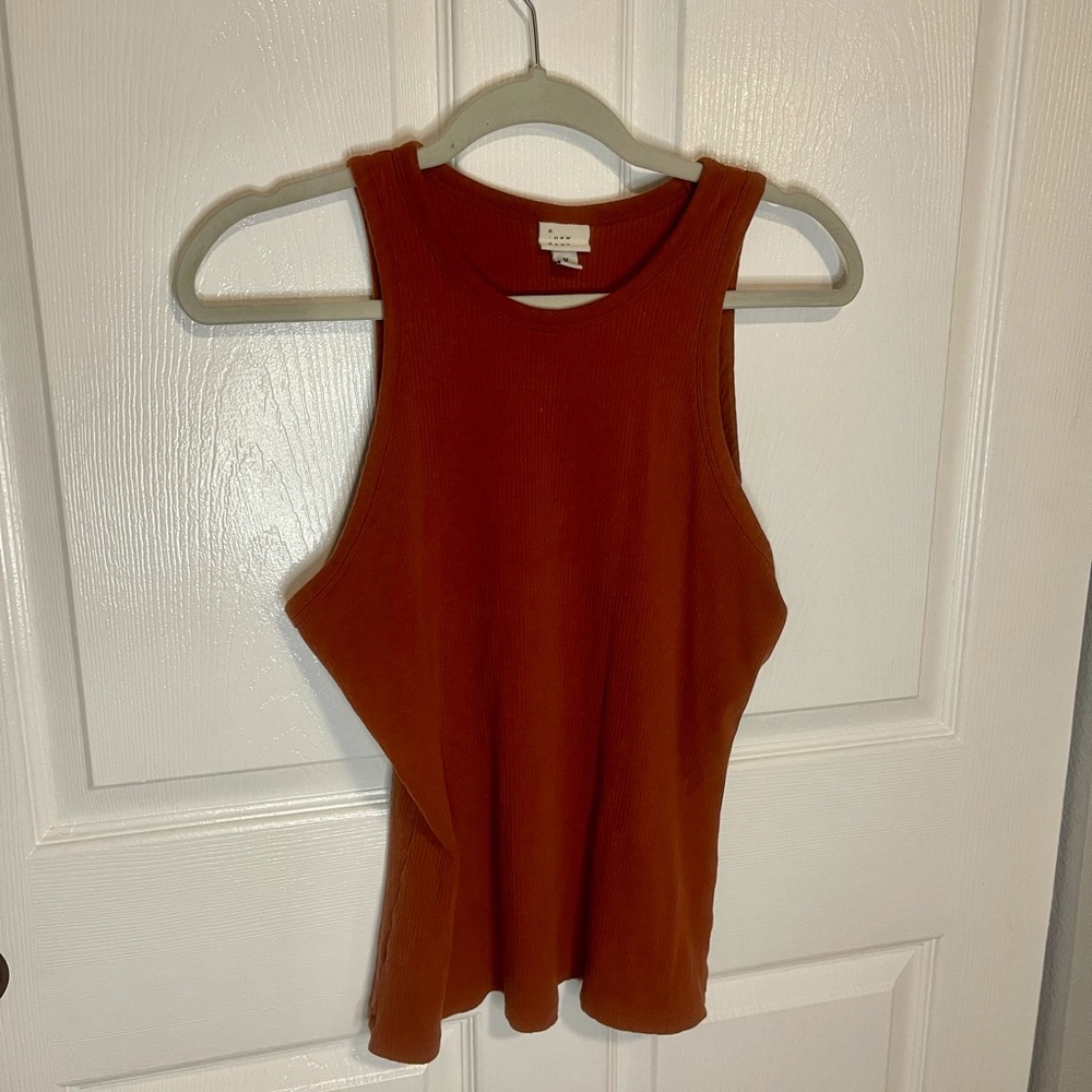 Bright orange Tank top